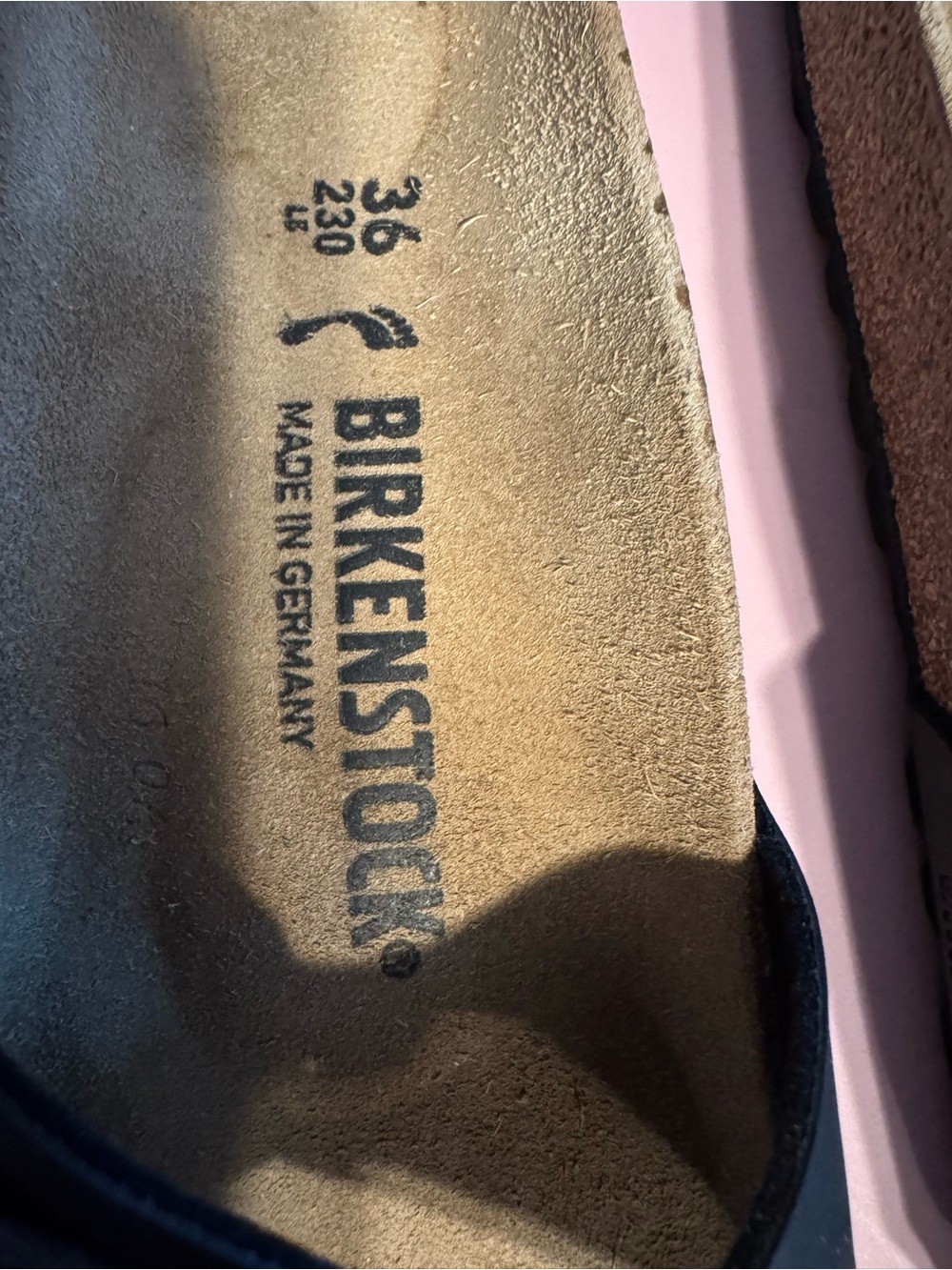 Birkenstock Black Leather Single-Strap Slide with Silver Buckle - Picture 5 of 5